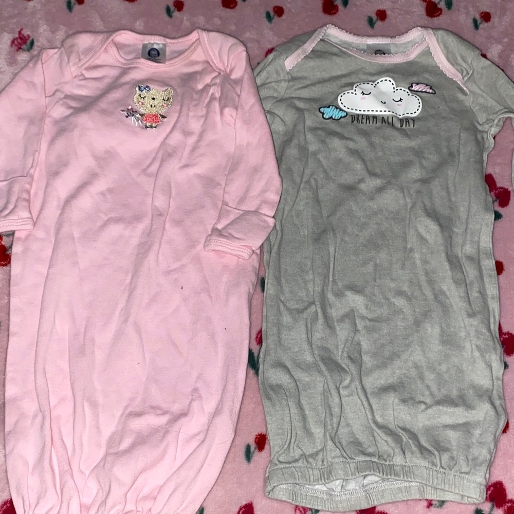 Gerber Pink and Gray Sleep Sacks for Kids